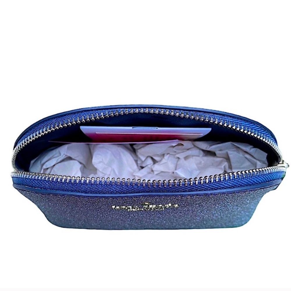 Kate Spade Lola Small Dome Glitter Cosmetic Bag - Picture 4 of 7